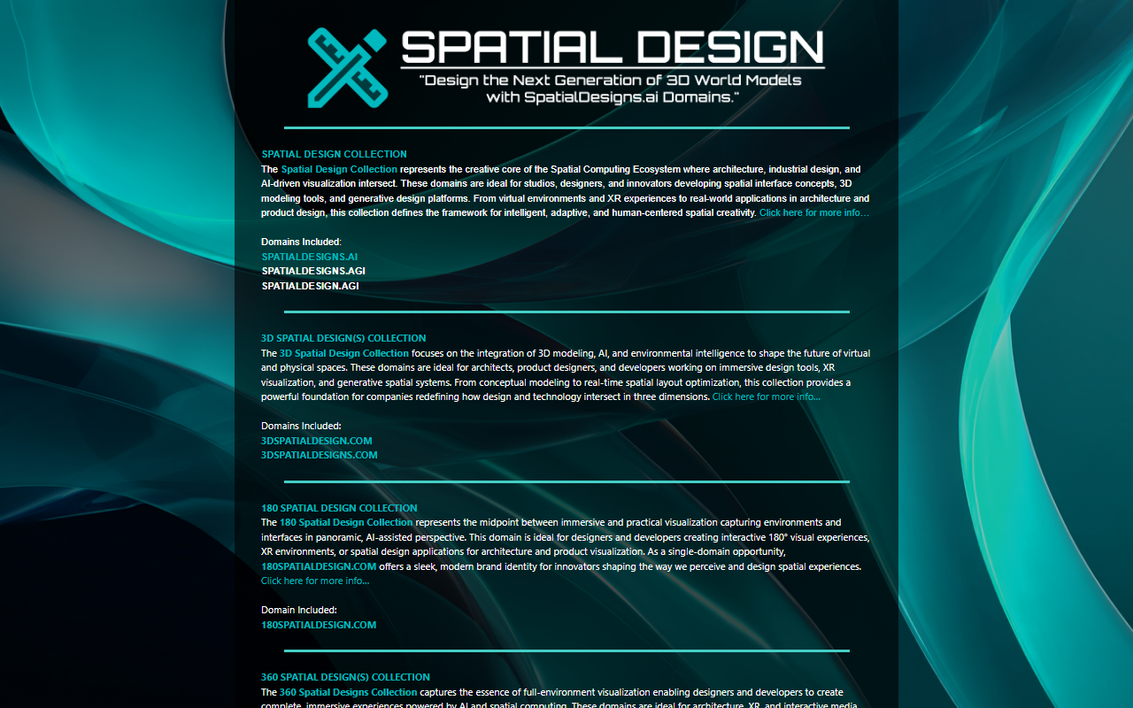 360spatialdesign.com screenshot