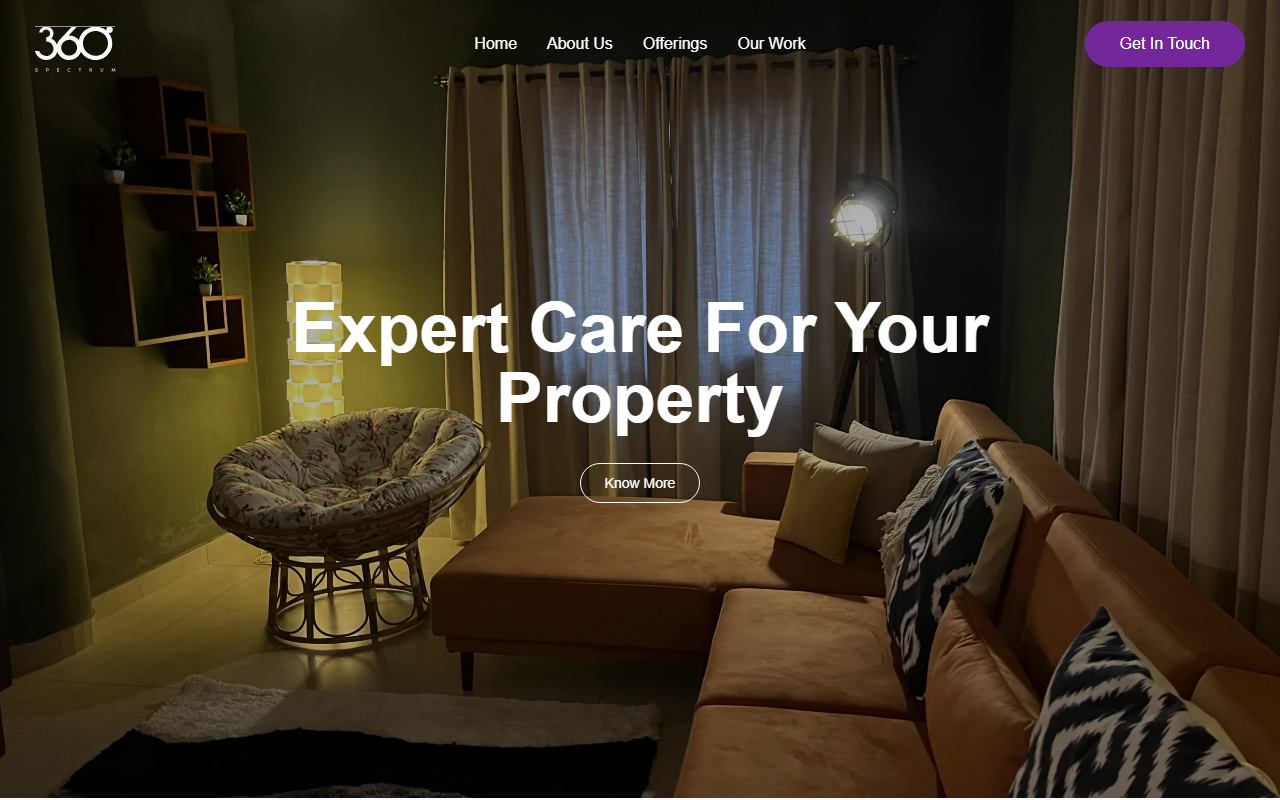 360spectrumintl.com screenshot
