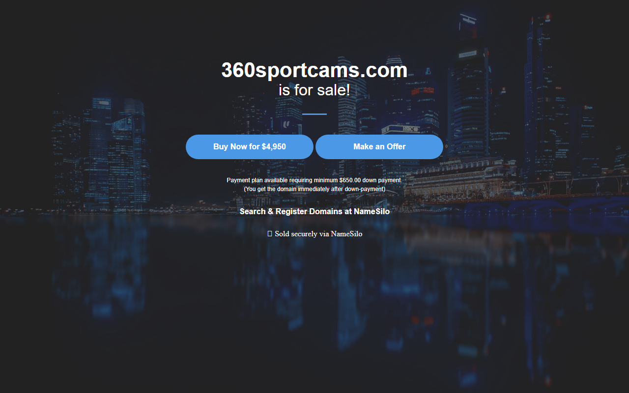 360sportcams.com screenshot