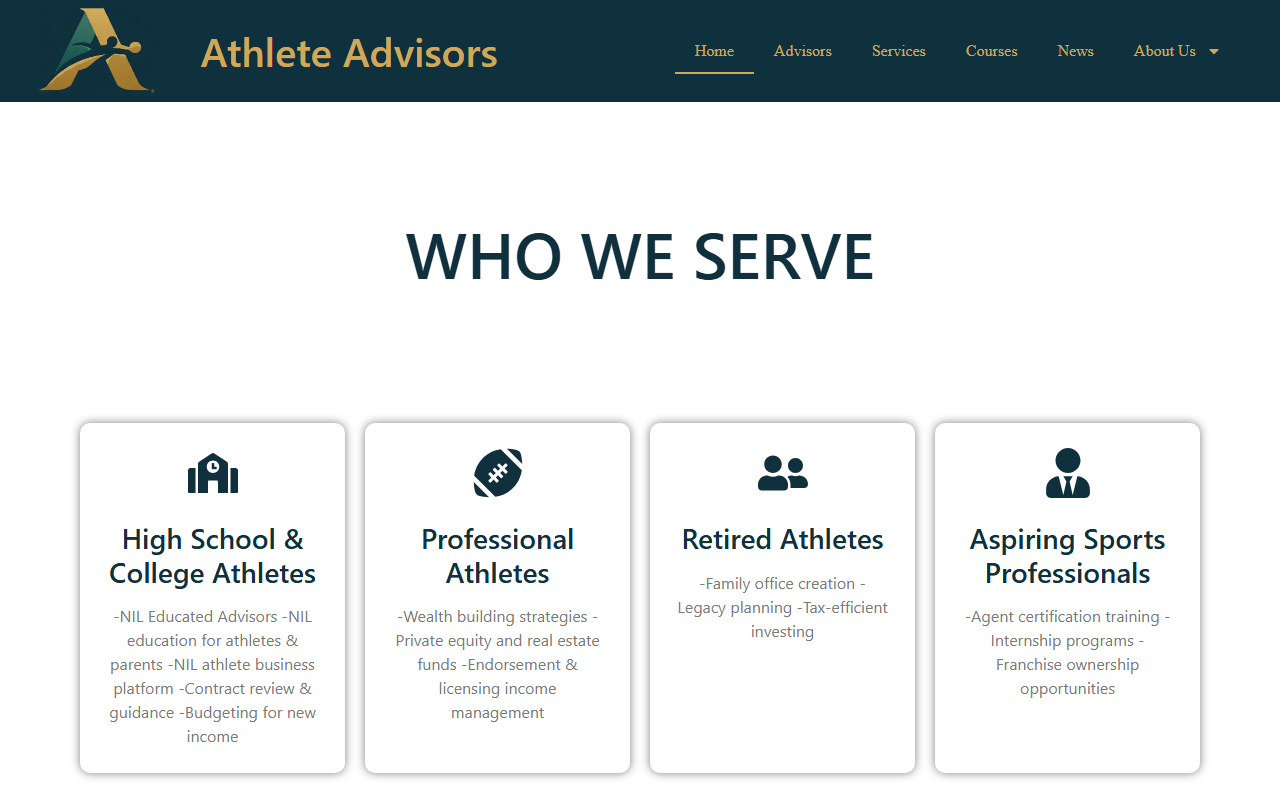 360sportsagency.com screenshot