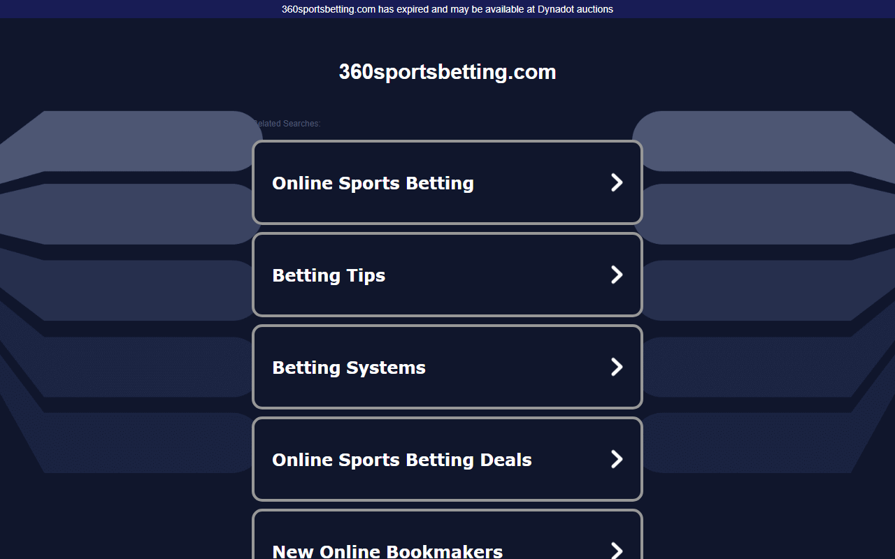 360sportsbetting.com screenshot