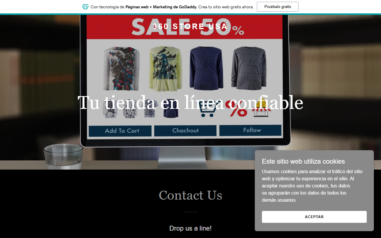 360storeusa.com screenshot