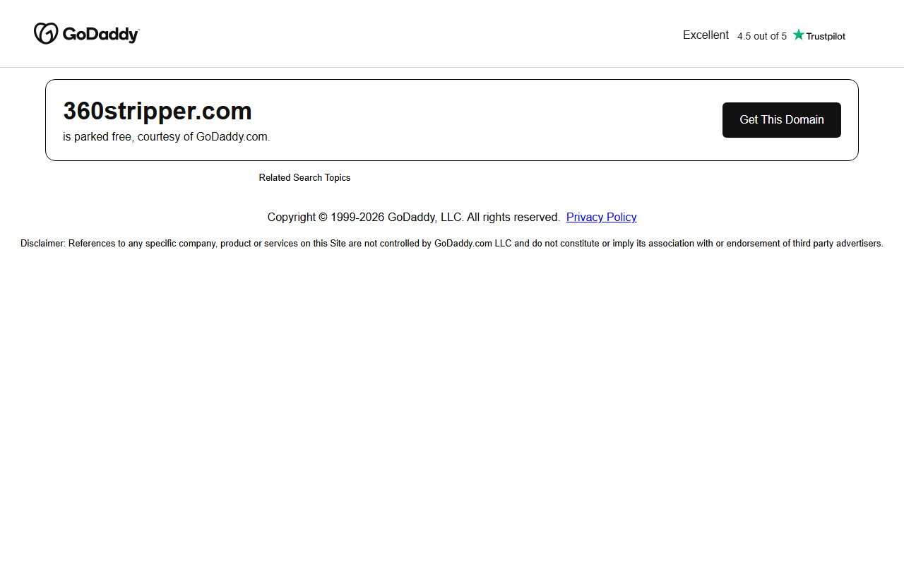 360stripper.com screenshot