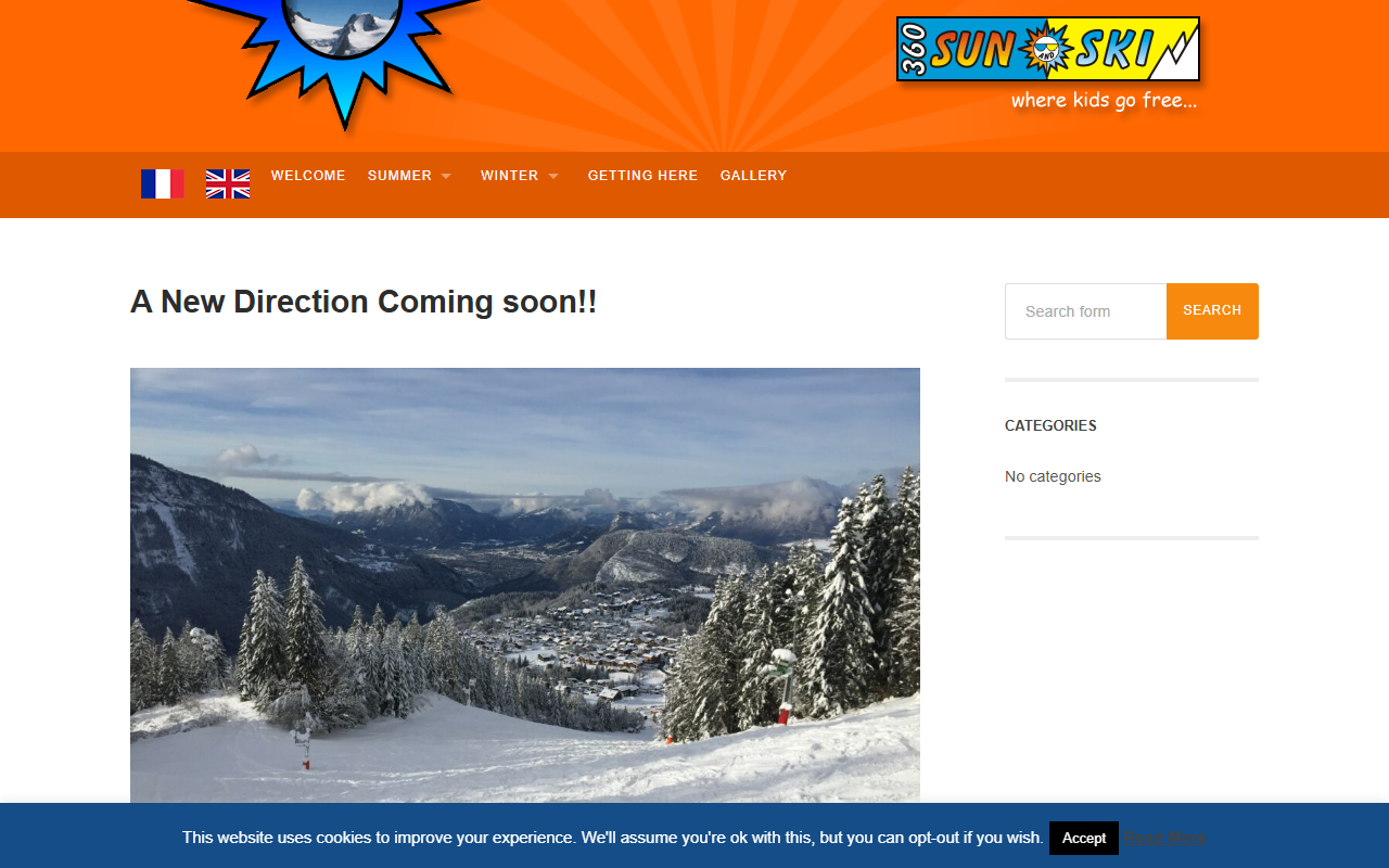 360sunandski.com screenshot