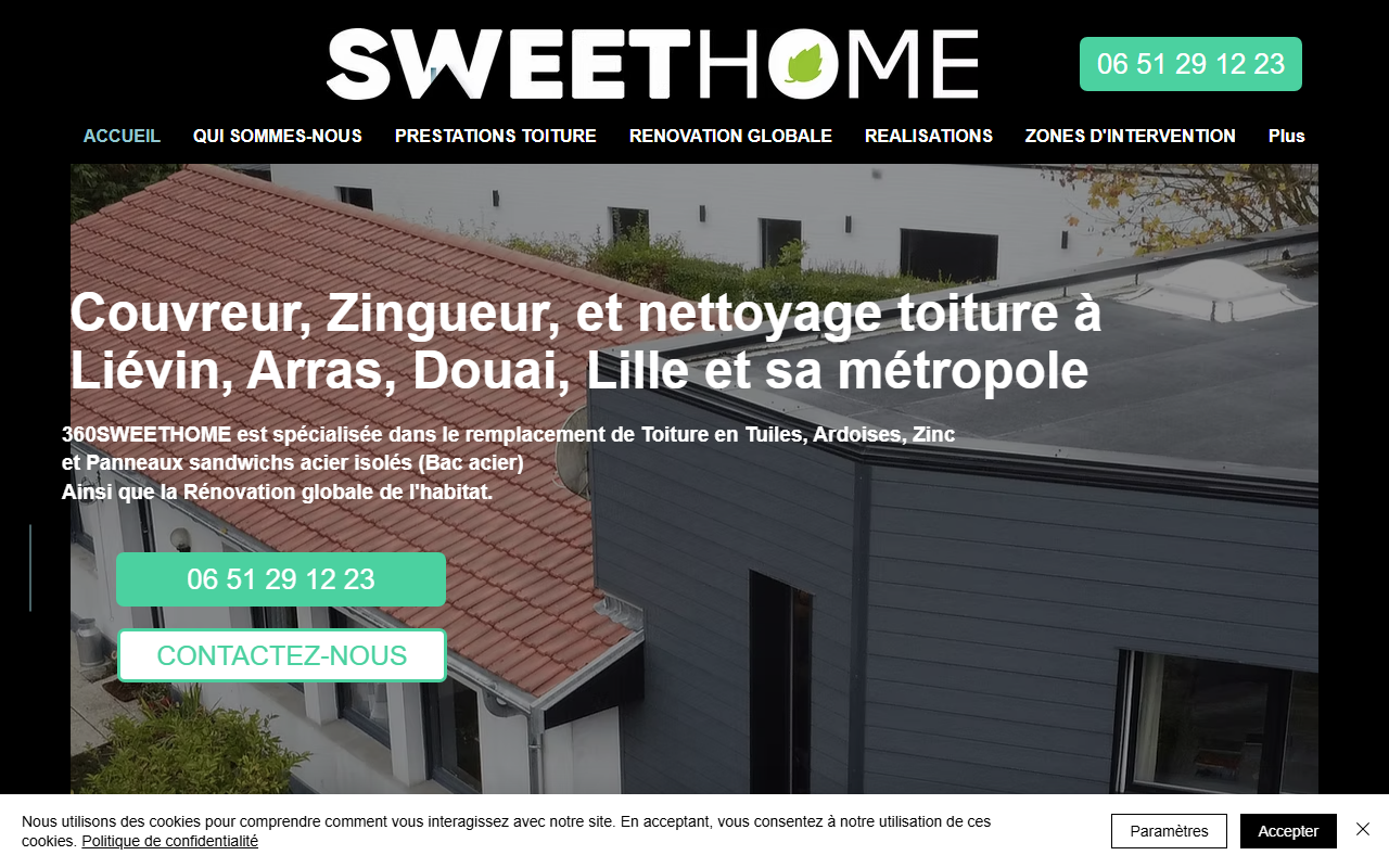 360sweethome.com screenshot