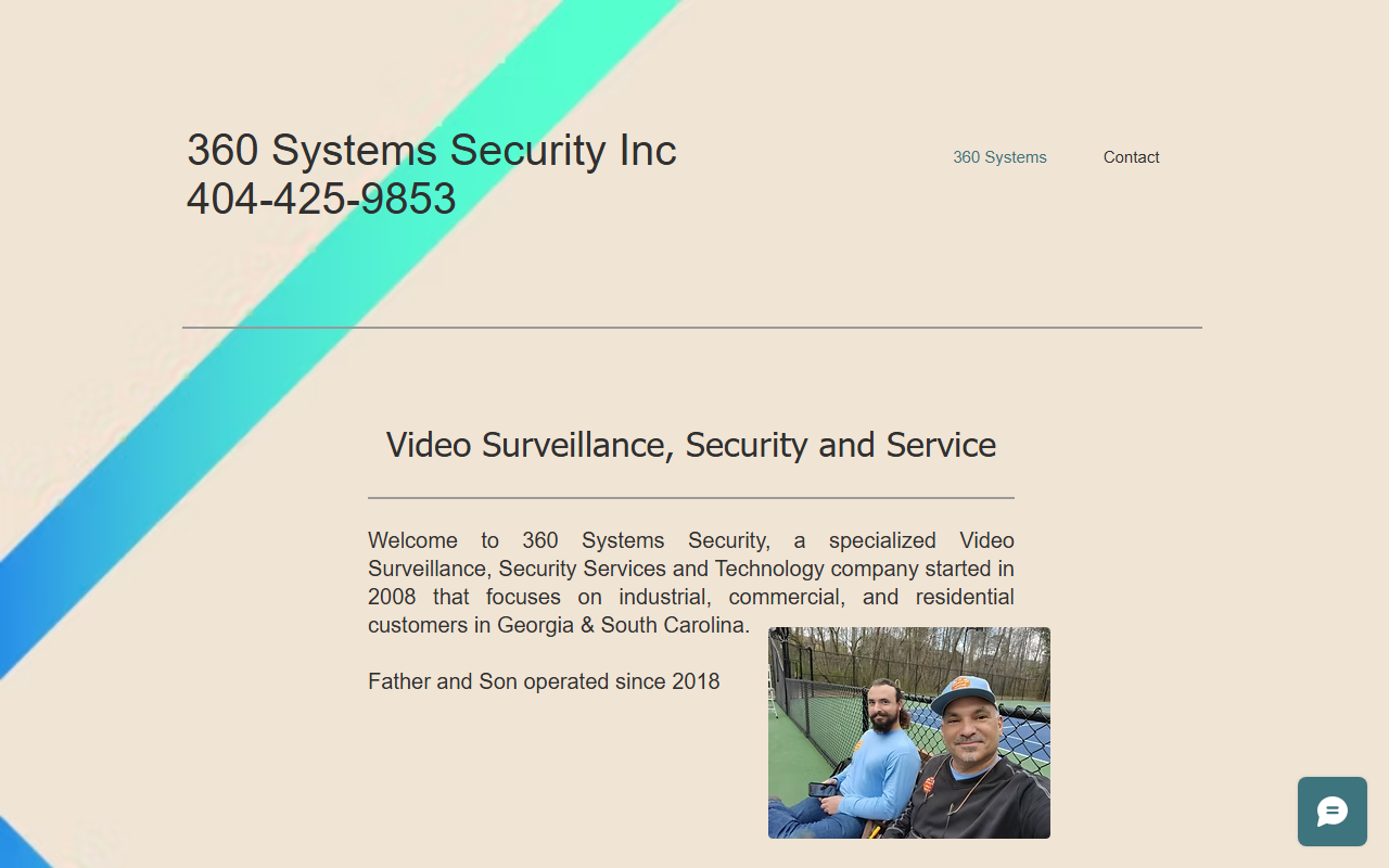 360systemsga.com screenshot