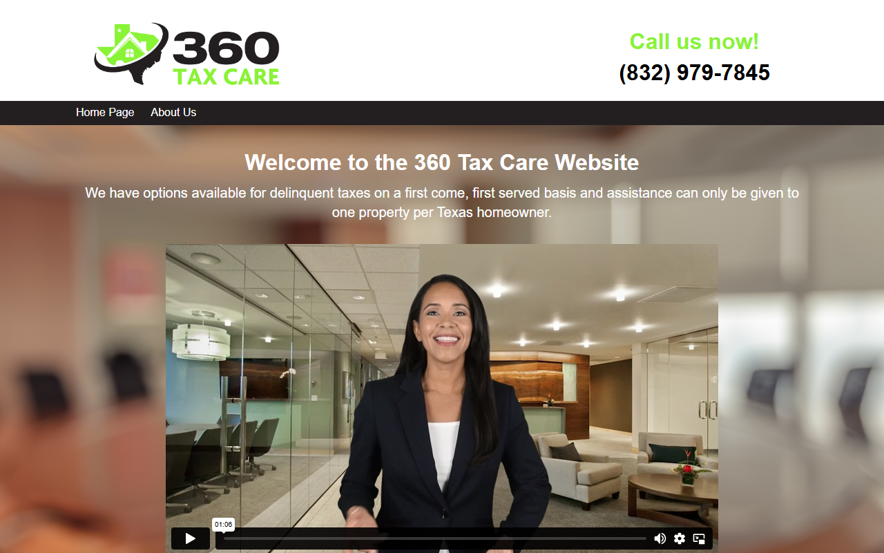 360taxcare.com screenshot