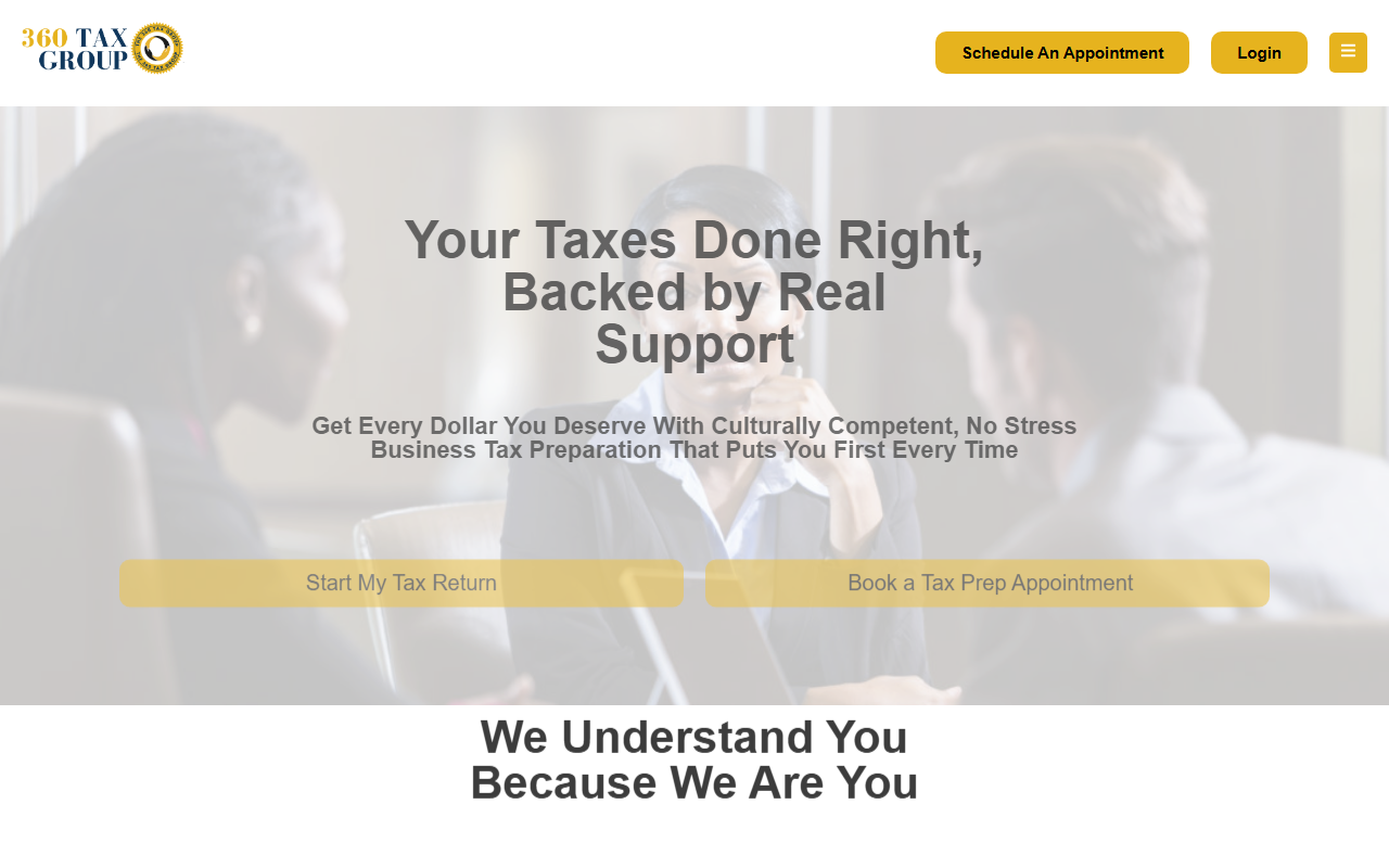 360taxgroup.com screenshot