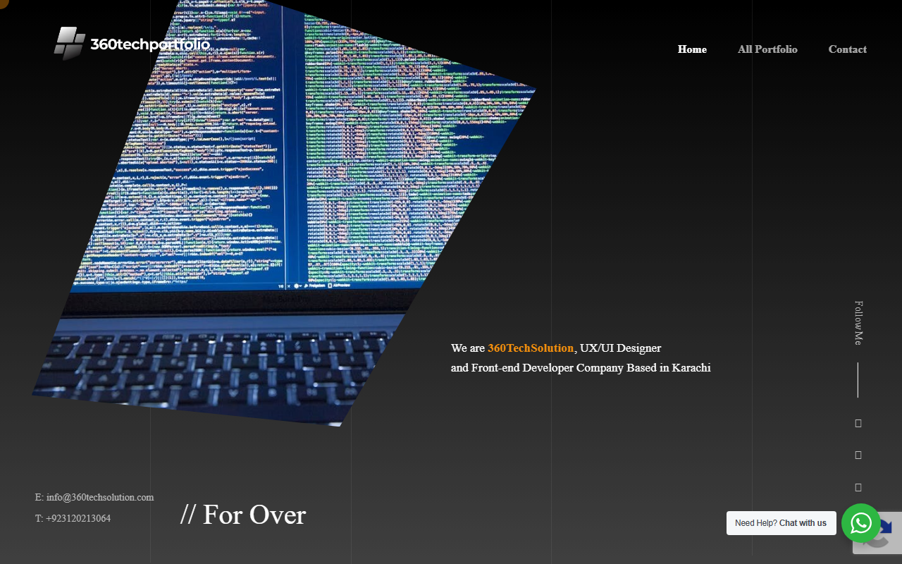 360techportfolio.com screenshot