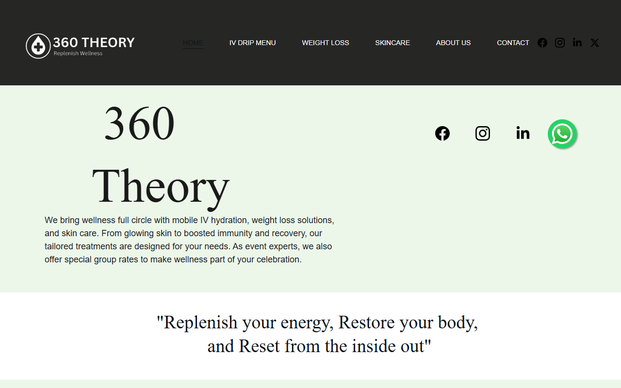 360theoryla.com screenshot