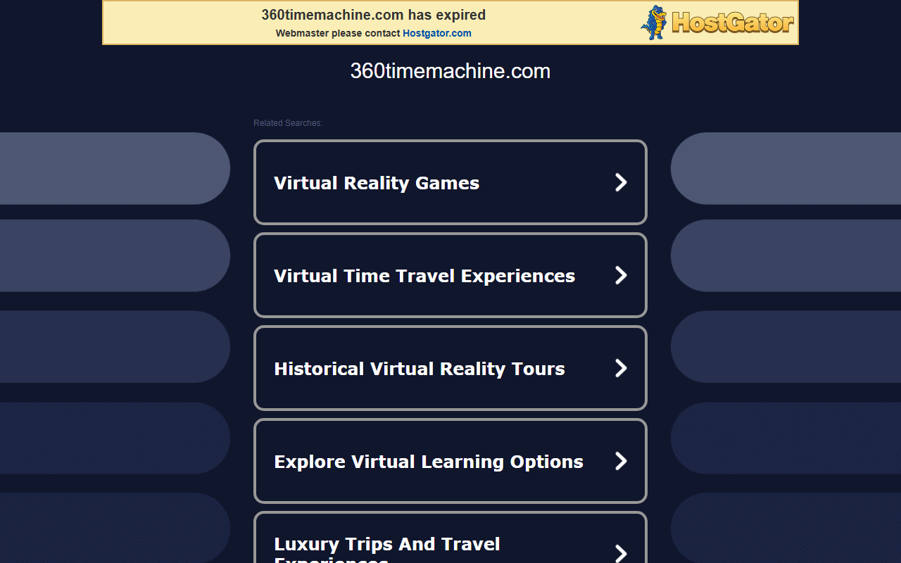 360timemachine.com screenshot