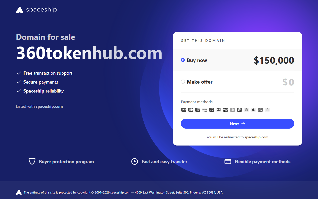 360tokenhub.com screenshot