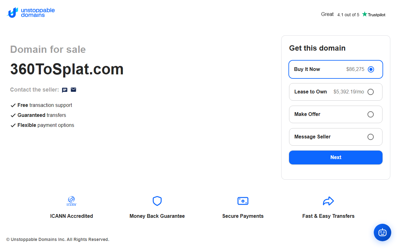 360tosplat.com screenshot