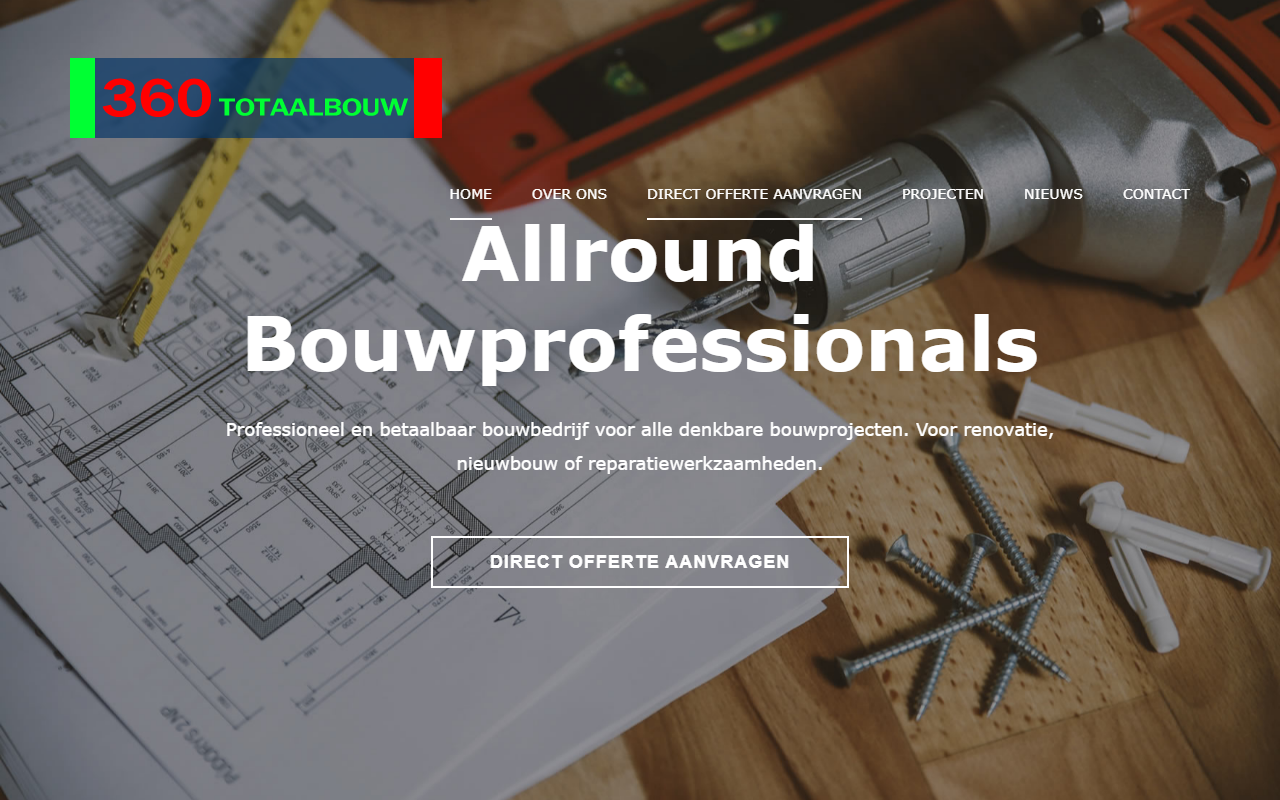 360totaalbouw.com screenshot