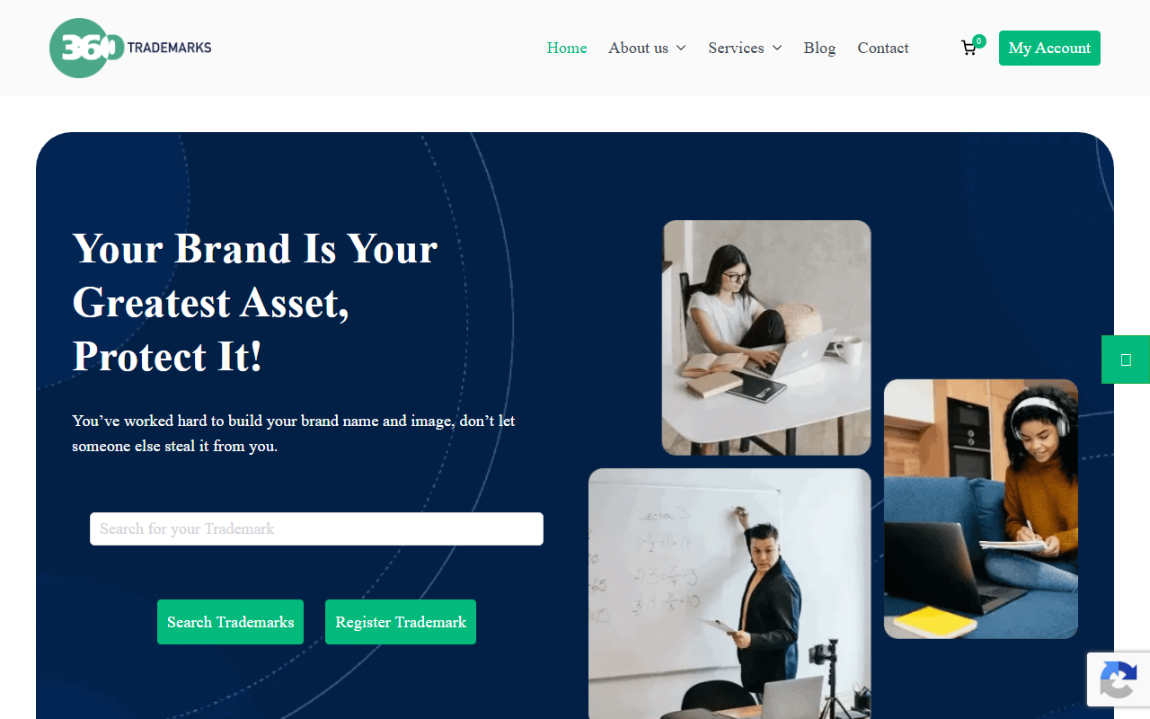 360trademarks.com screenshot