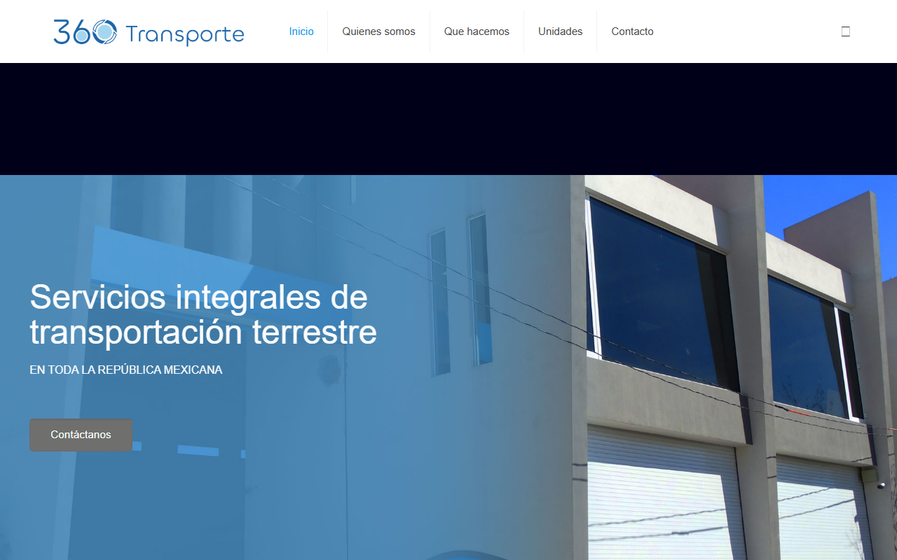 360transporte.com screenshot