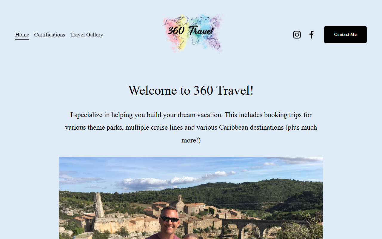 360travelonline.com screenshot
