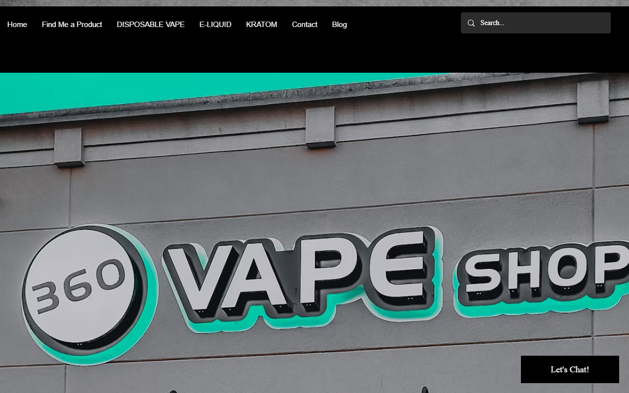 360vapeshowcase.com screenshot