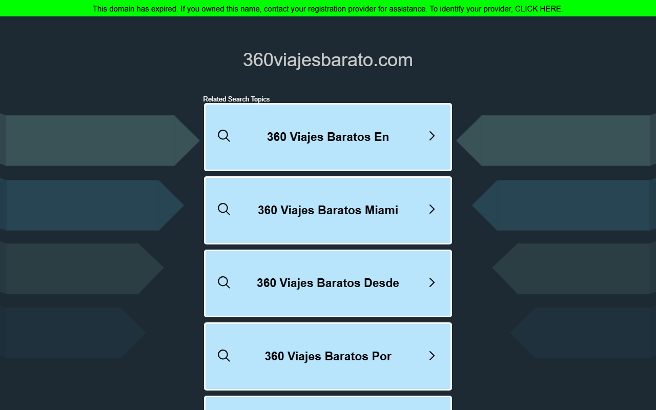 360viajesbarato.com screenshot