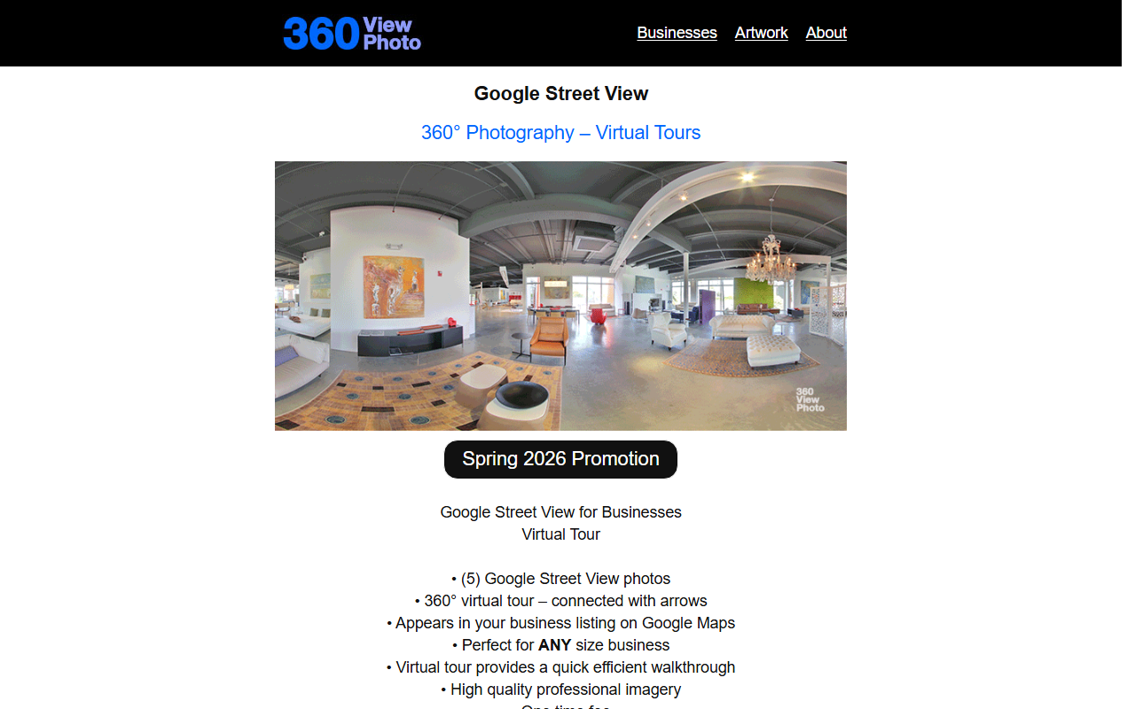 360viewphoto.com screenshot
