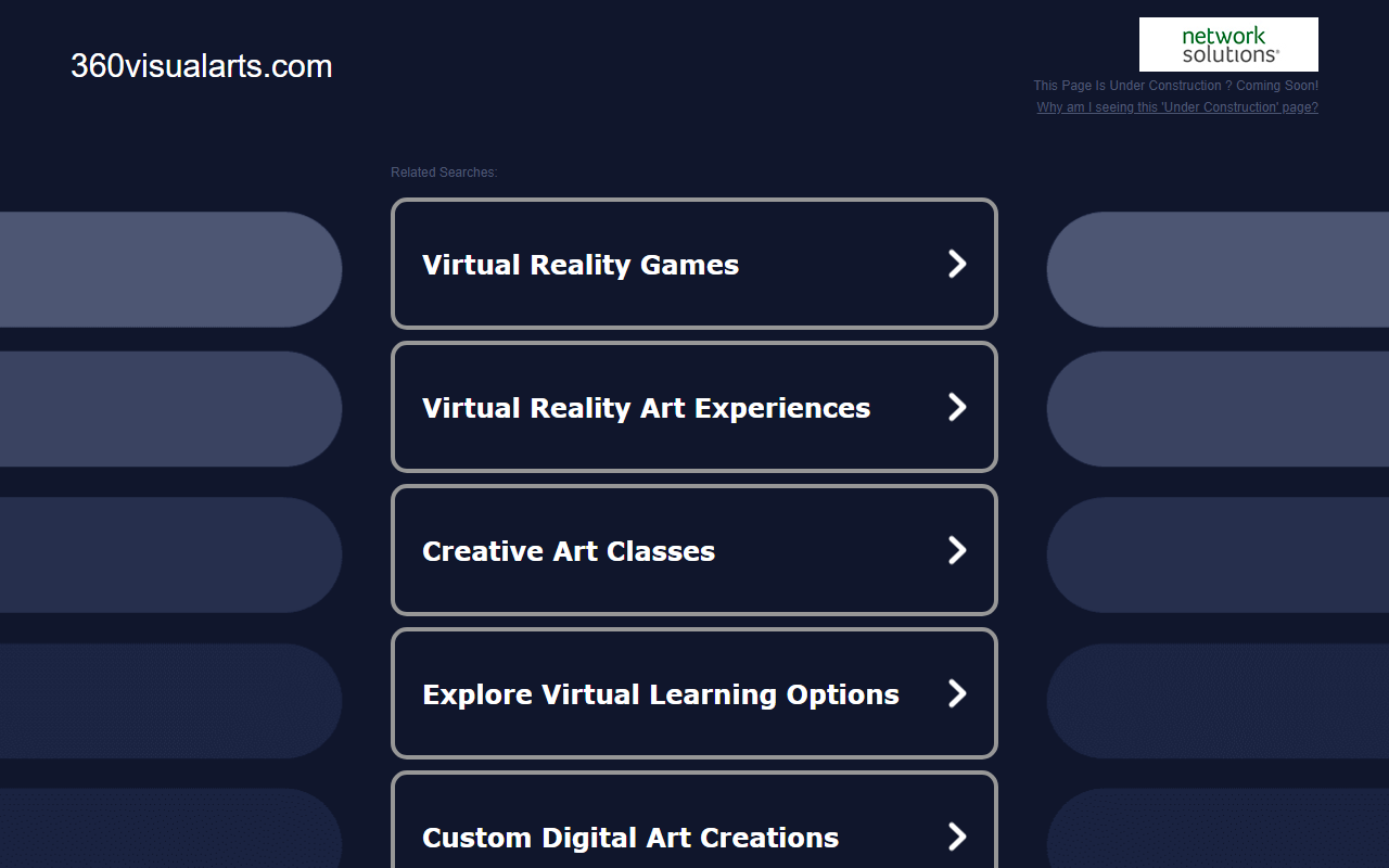 360visualarts.com screenshot