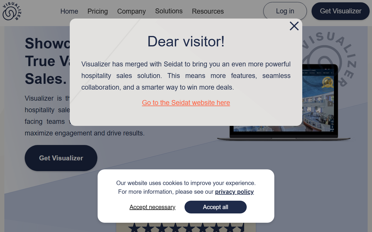 360visualiser.com screenshot