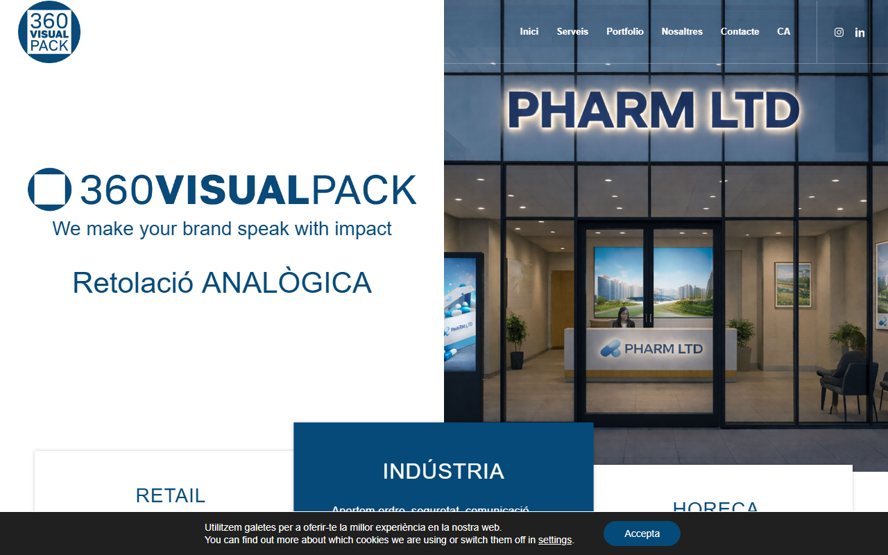 360visualpack.com screenshot