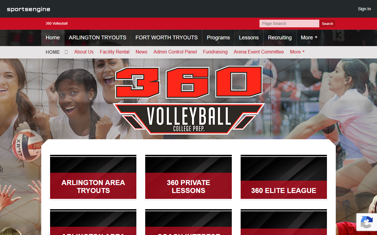 360volleyball.com screenshot