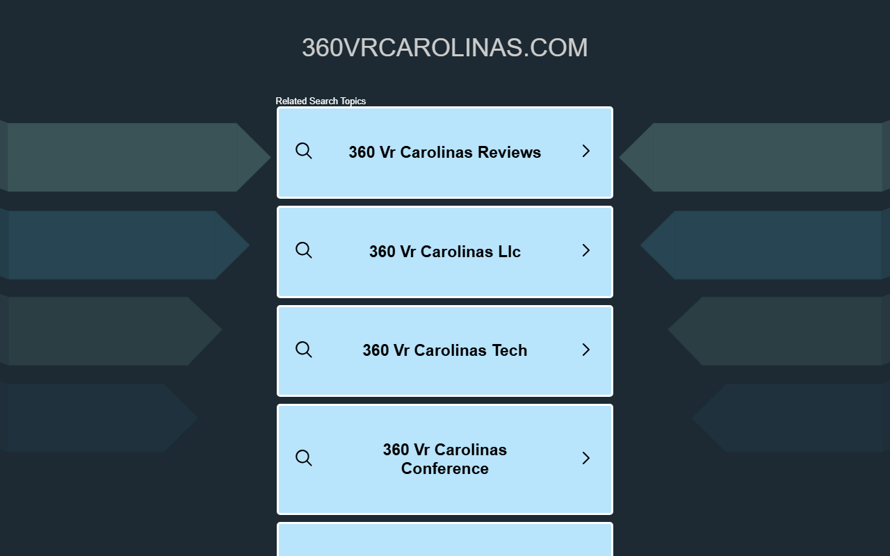 360vrcarolinas.com screenshot