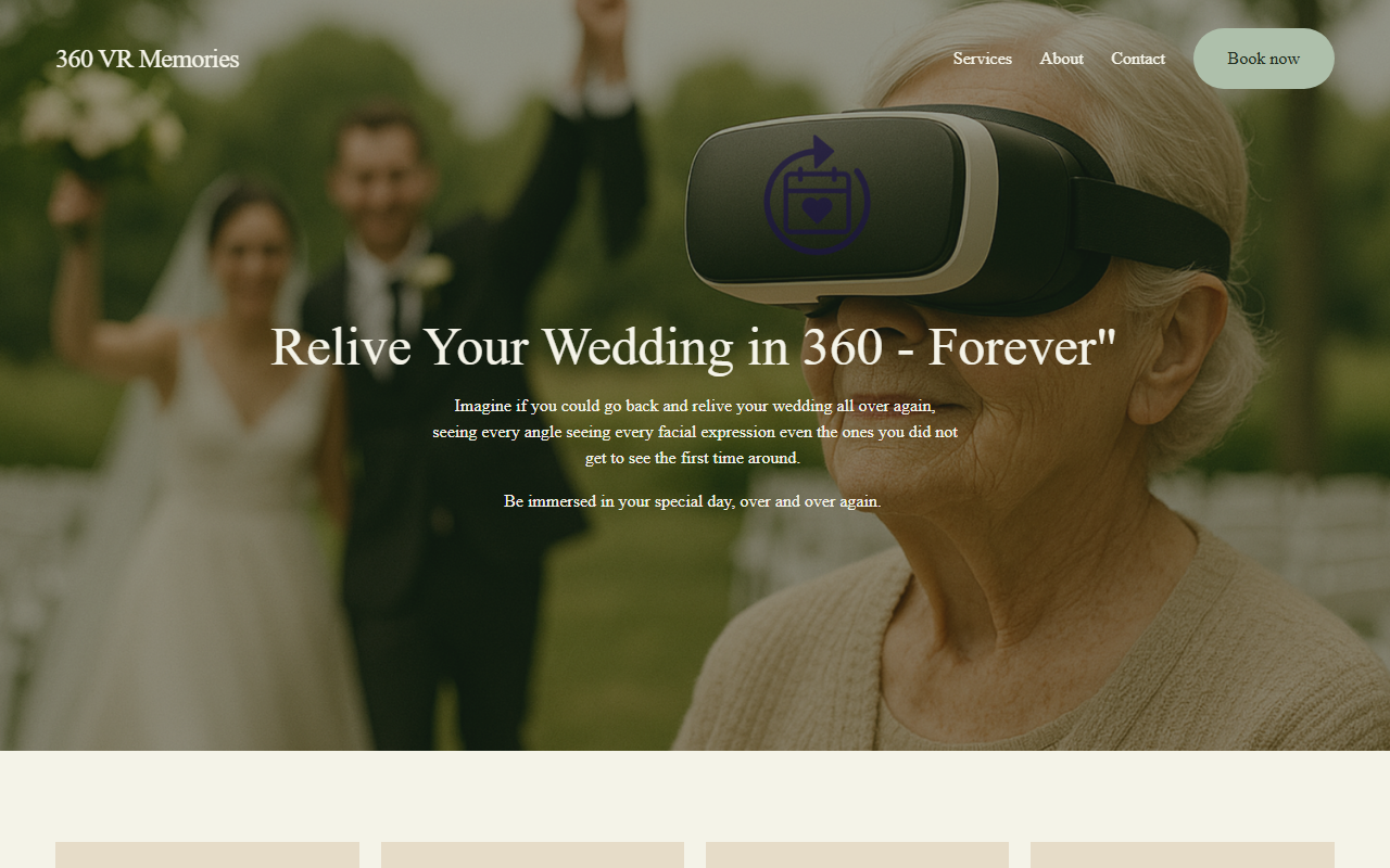 360vrmemories.com screenshot