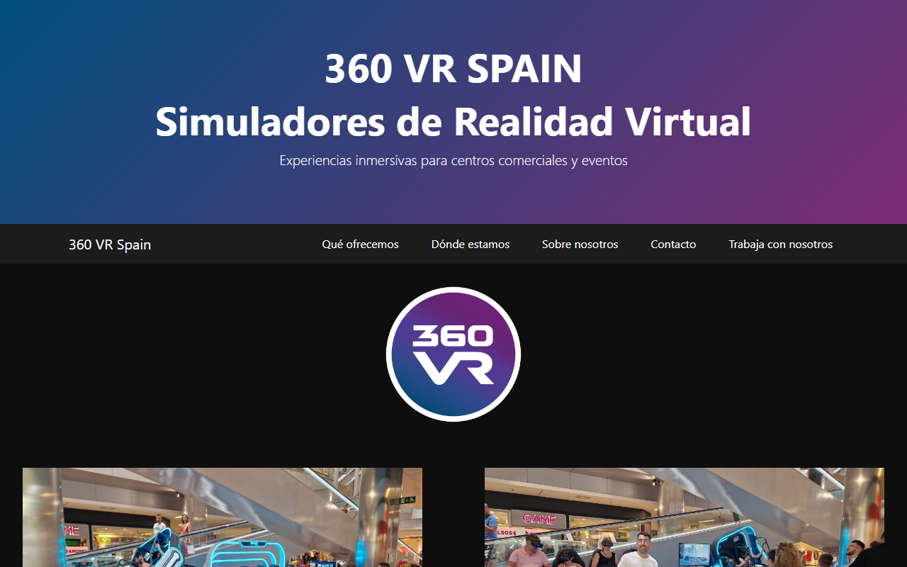 360vrspain.com screenshot