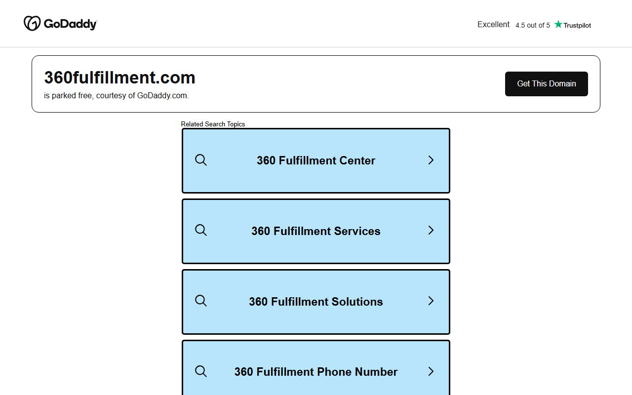 360warehousing.com screenshot