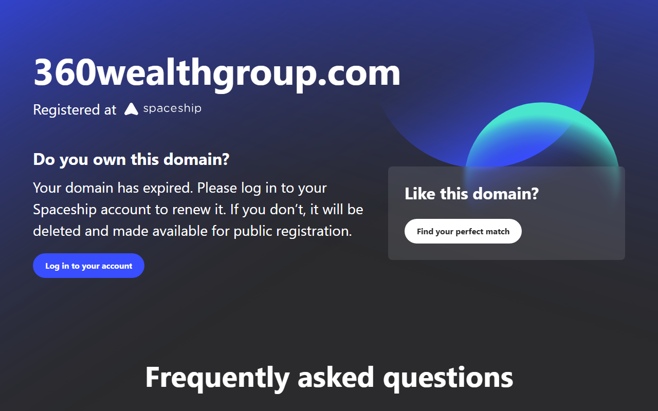 360wealthgroup.com screenshot
