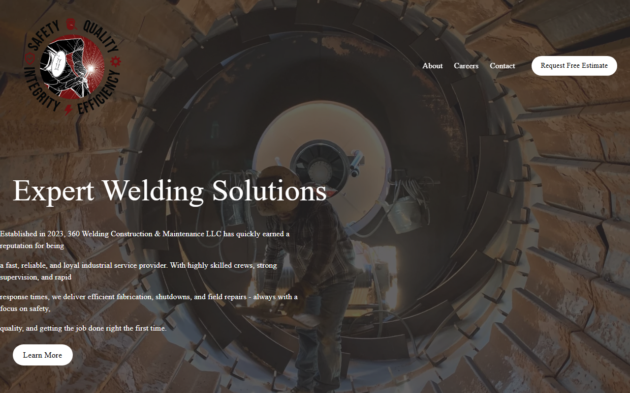 360weldingcm.com screenshot