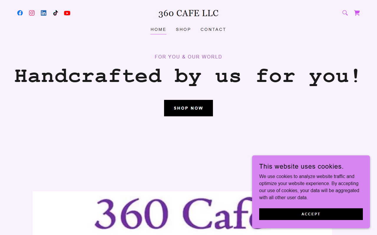 360wellnesscafe.com screenshot