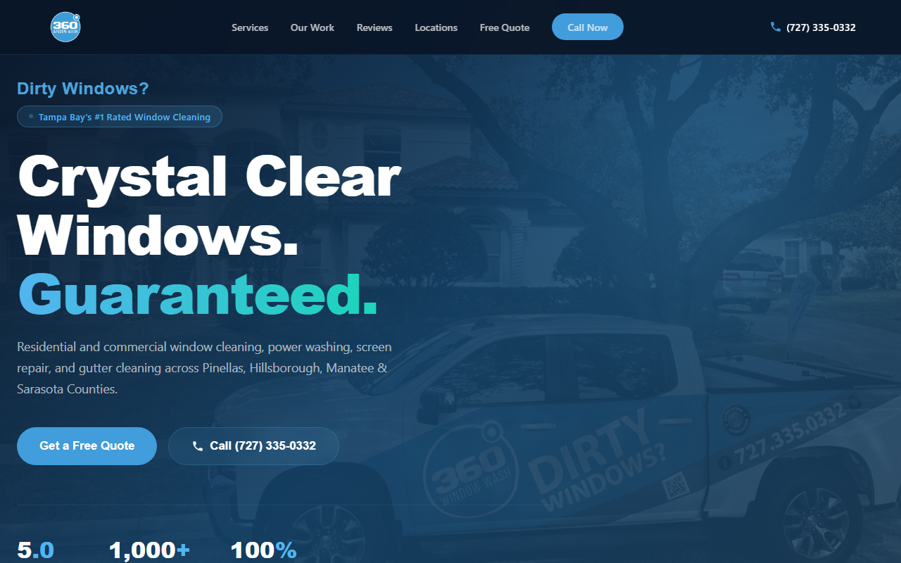 360windowwash.com screenshot