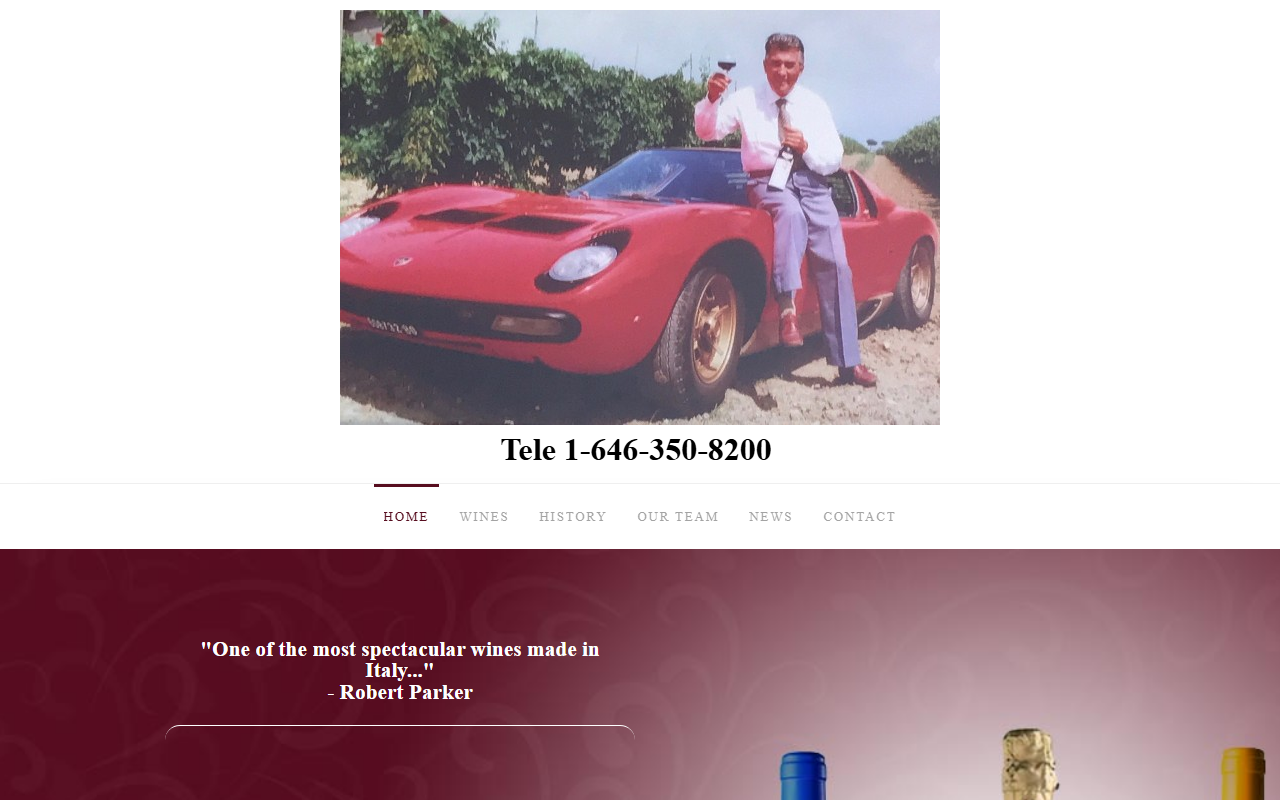 360winevineyard.com screenshot