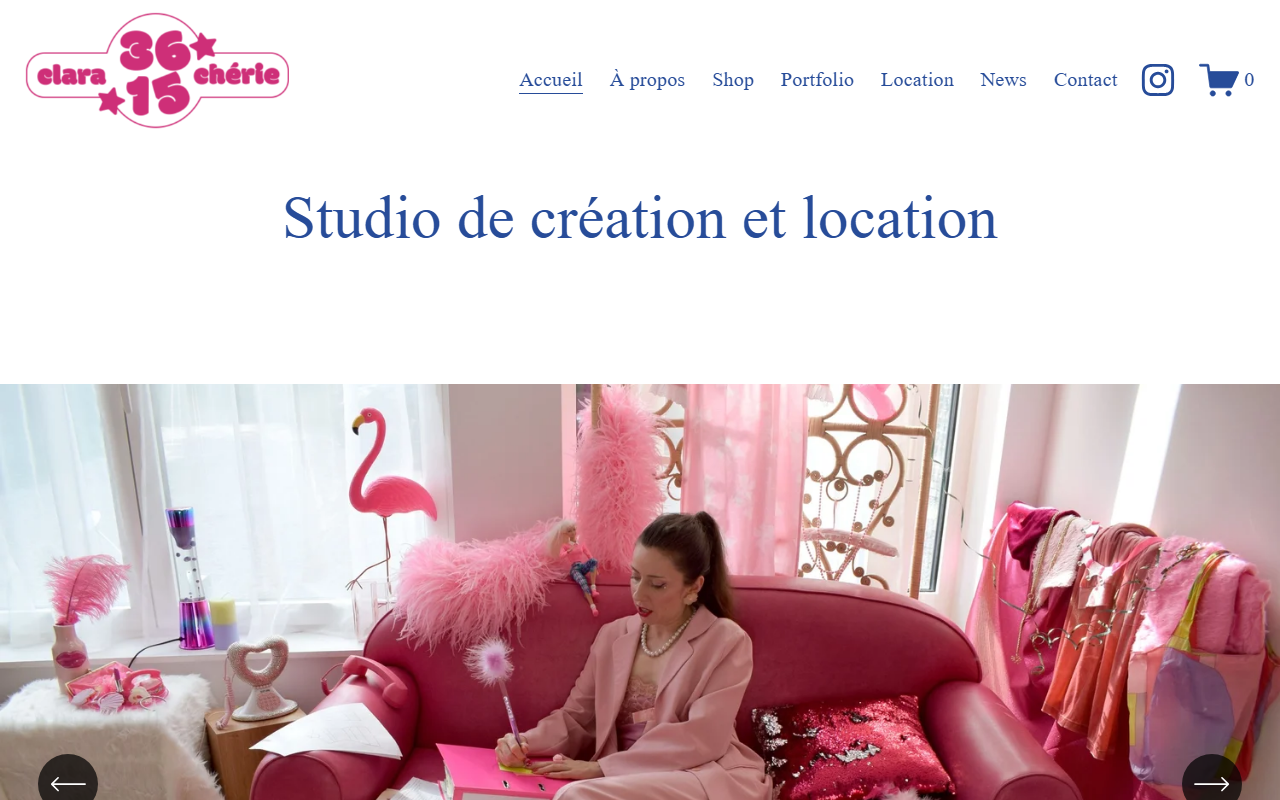 3615claracherie.com screenshot