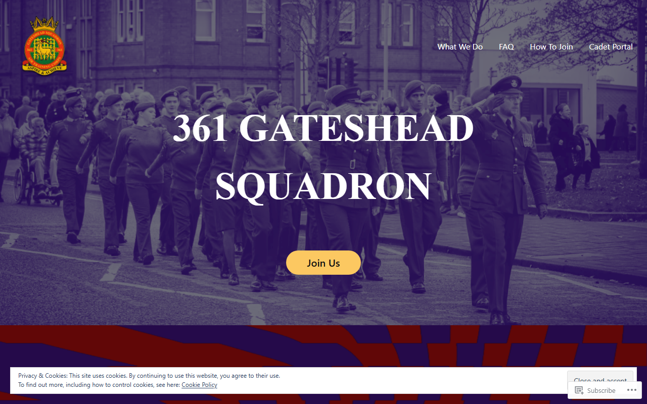 361aircadets.com screenshot