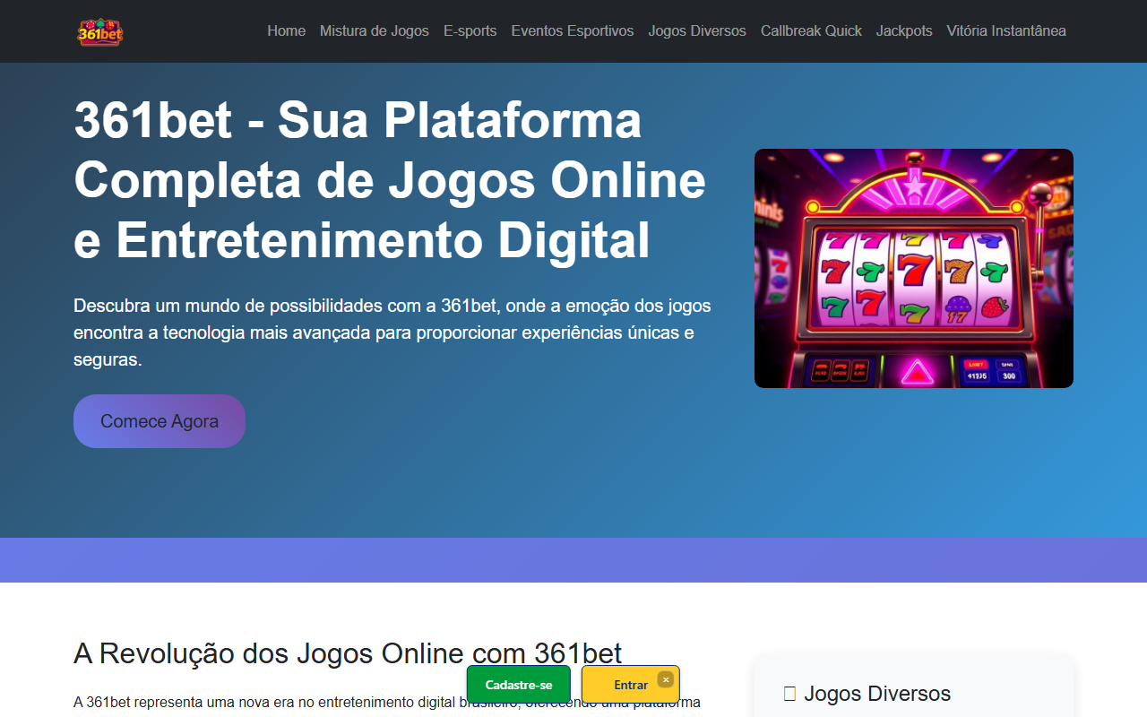 361bet-brasil.com screenshot