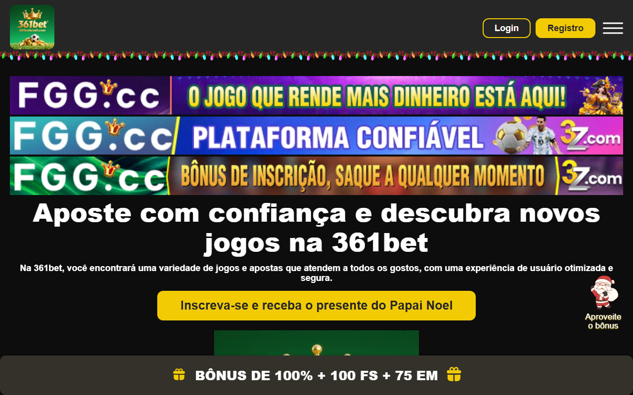 361betbrasil.com screenshot