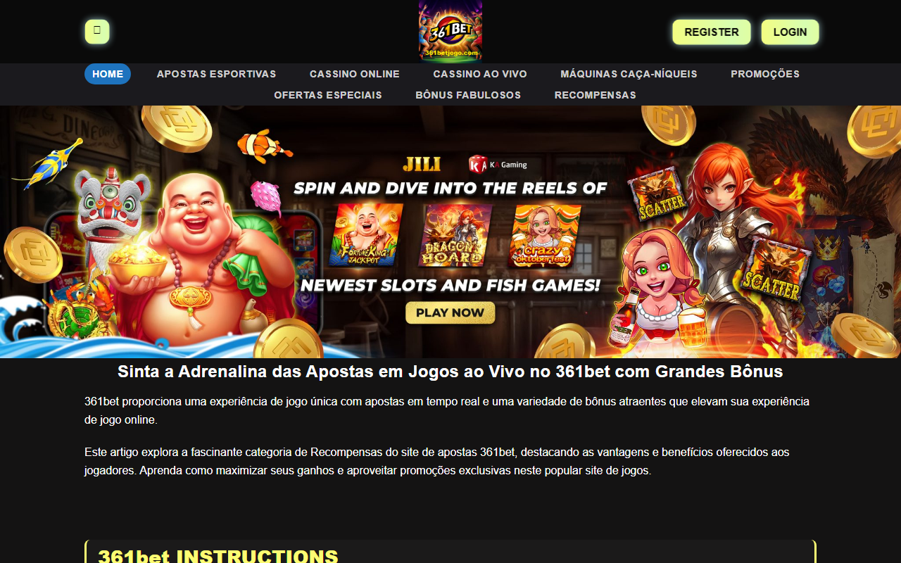 361betjogo.com screenshot