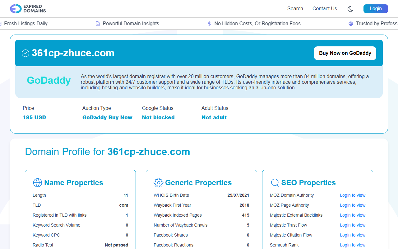 361cp-zhuce.com screenshot