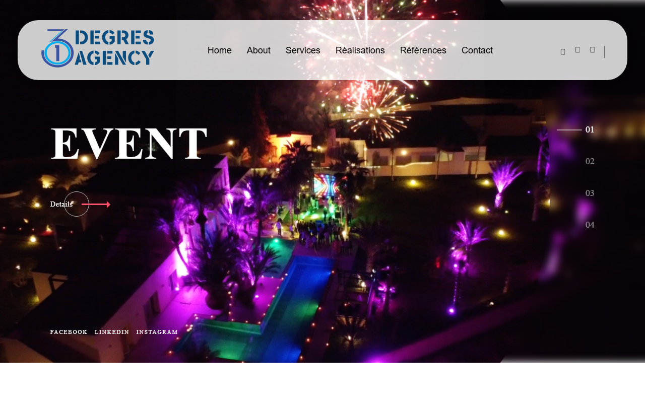 361degresagency.com screenshot