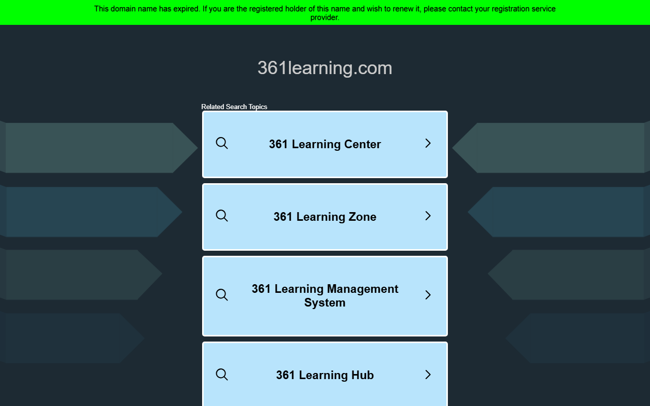 361learning.com screenshot