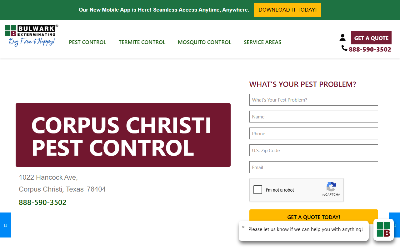 361pestcontrol.com screenshot