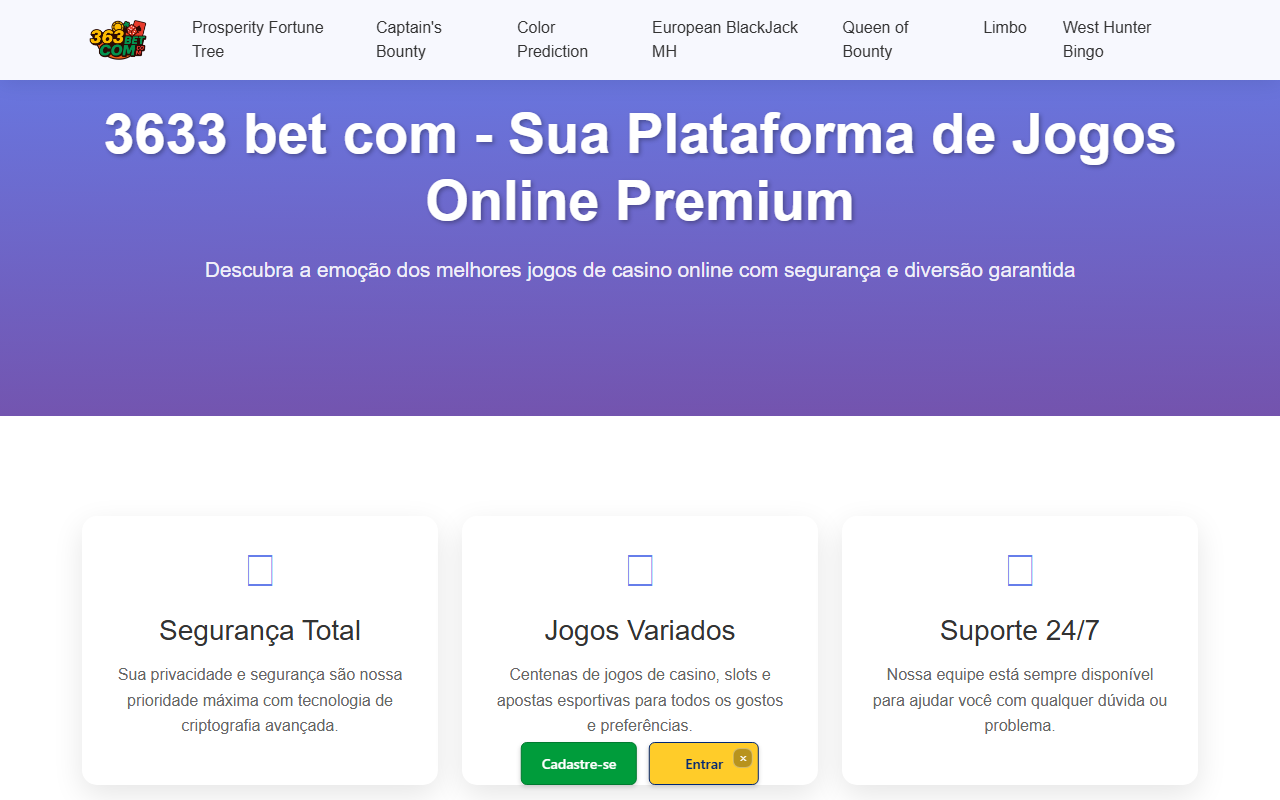 3633bet-com7.com screenshot