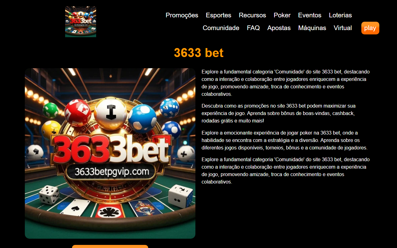 3633betpgvip.com screenshot