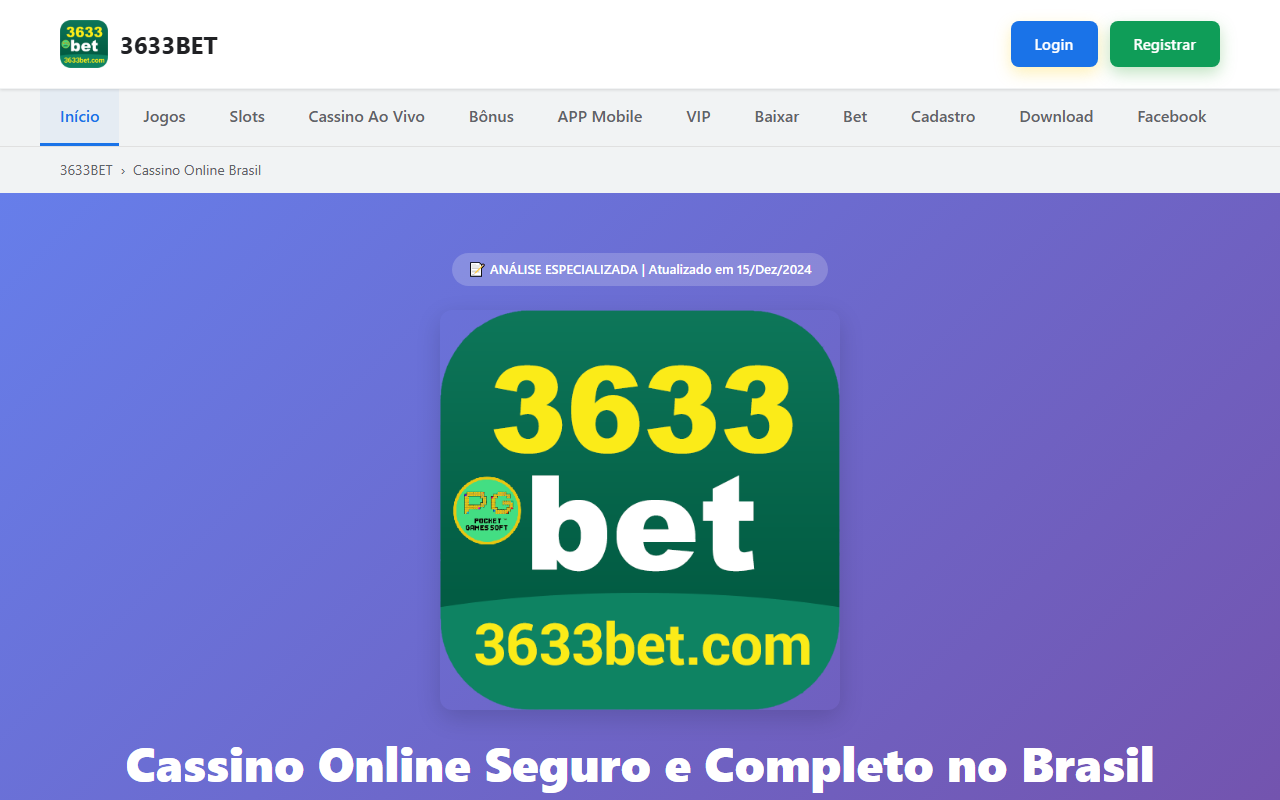 3633betsite.com screenshot