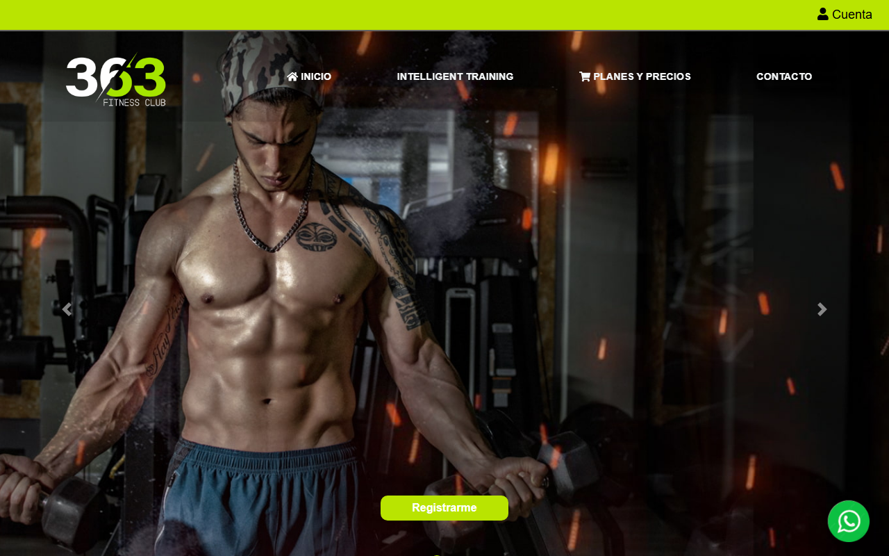 363fitnessclub.com screenshot